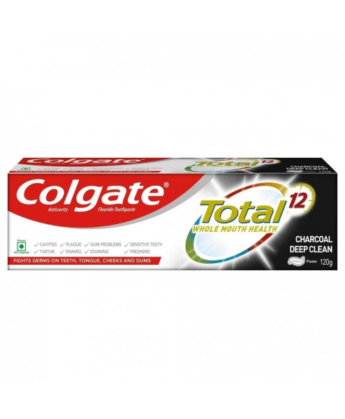 Colgate Tooth Paste Total Charcoal 120gm